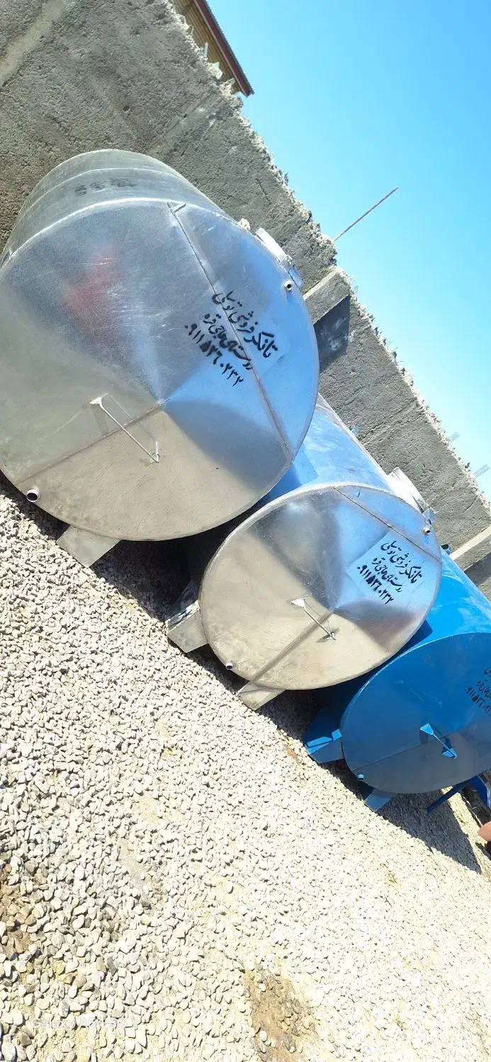 تانکر منبع مخزن  ۴۰۰۰ ۵۰۰۰ ۶۰۰۰لیتری ورق گالوانیزه|مصالح و تجهیزات ساختمان|گرگان, |دیوار