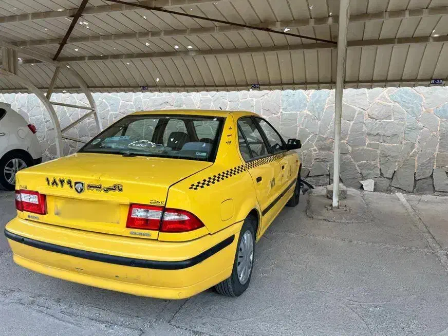 تاکسی سمند LX EF7 دوگانه سوز ۹۶|خودرو سواری و وانت|مشهد, آبادگران|دیوار