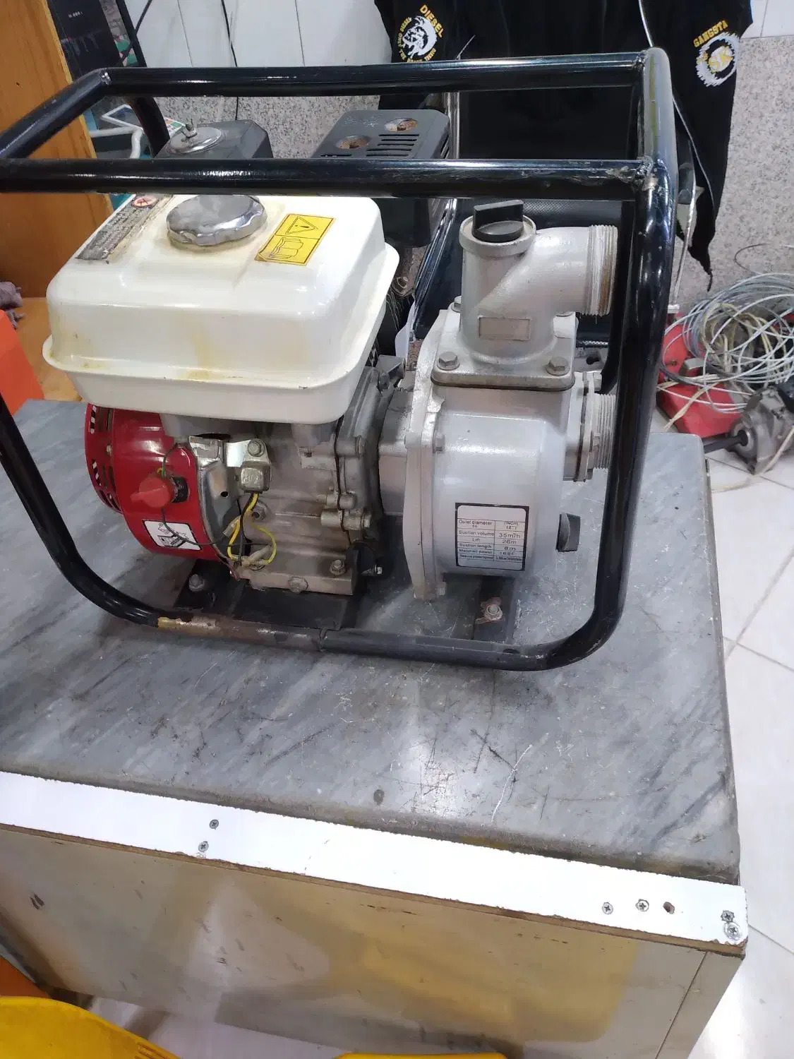 فروش موتور آب راتو دواینچ و چاله کن و چهارپایه|ماشین‌آلات صنعتی|بجنورد, |دیوار