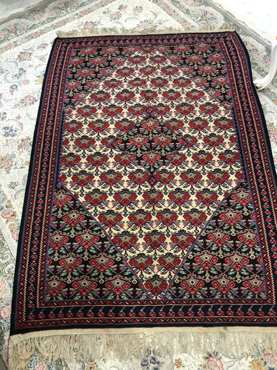 گلیم فرش|گلیم، جاجیم، گبه|بیجار, |دیوار