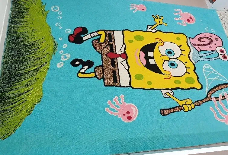 گلیم فرش6متری باب اسفنجی اتاق کودک|گلیم، جاجیم، گبه|کرمانشاه, |دیوار