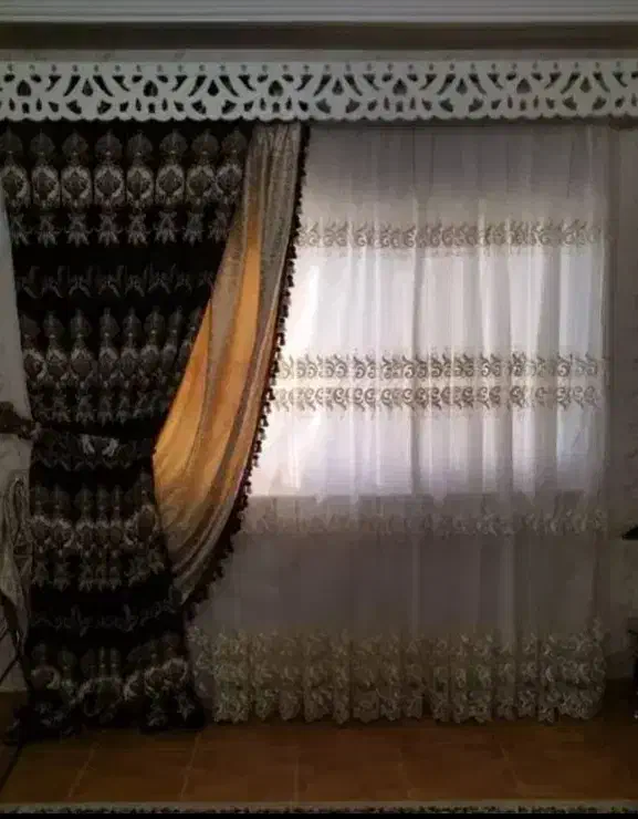 پرده سلطنتی شیک|پرده، رانر، رومیزی|چابهار, |دیوار