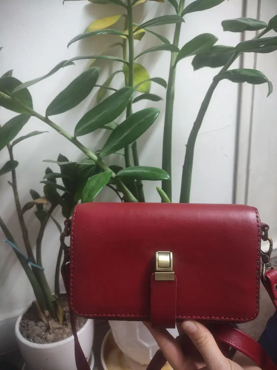 کیف دوشی و کیف پول چرم|کیف، کفش، کمربند|تهران, تهرانپارس جنوبی|دیوار