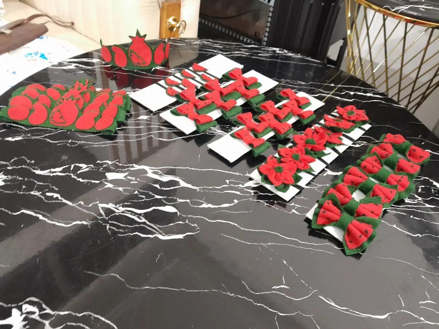 گیره و کش یلدایی|صنایع دستی و سایر لوازم تزئینی|قم, محمد آباد|دیوار