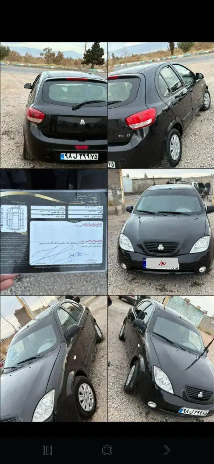 تیبا مدل  ۹۷ بدون رنگ و ضربه|خودرو سواری و وانت|فردوس (کرمان), |دیوار