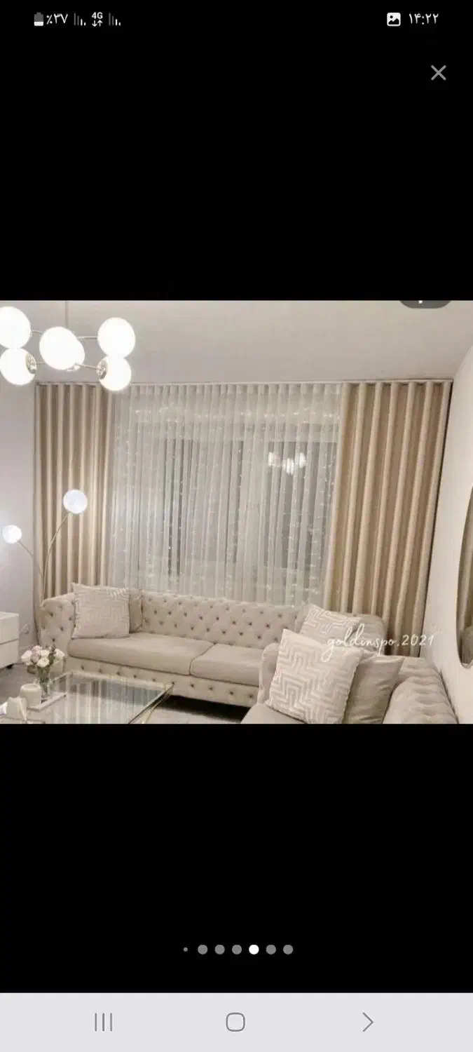 پرده مینیمال قیمت تولیدی|پرده، رانر، رومیزی|اصفهان, رزمندگان|دیوار