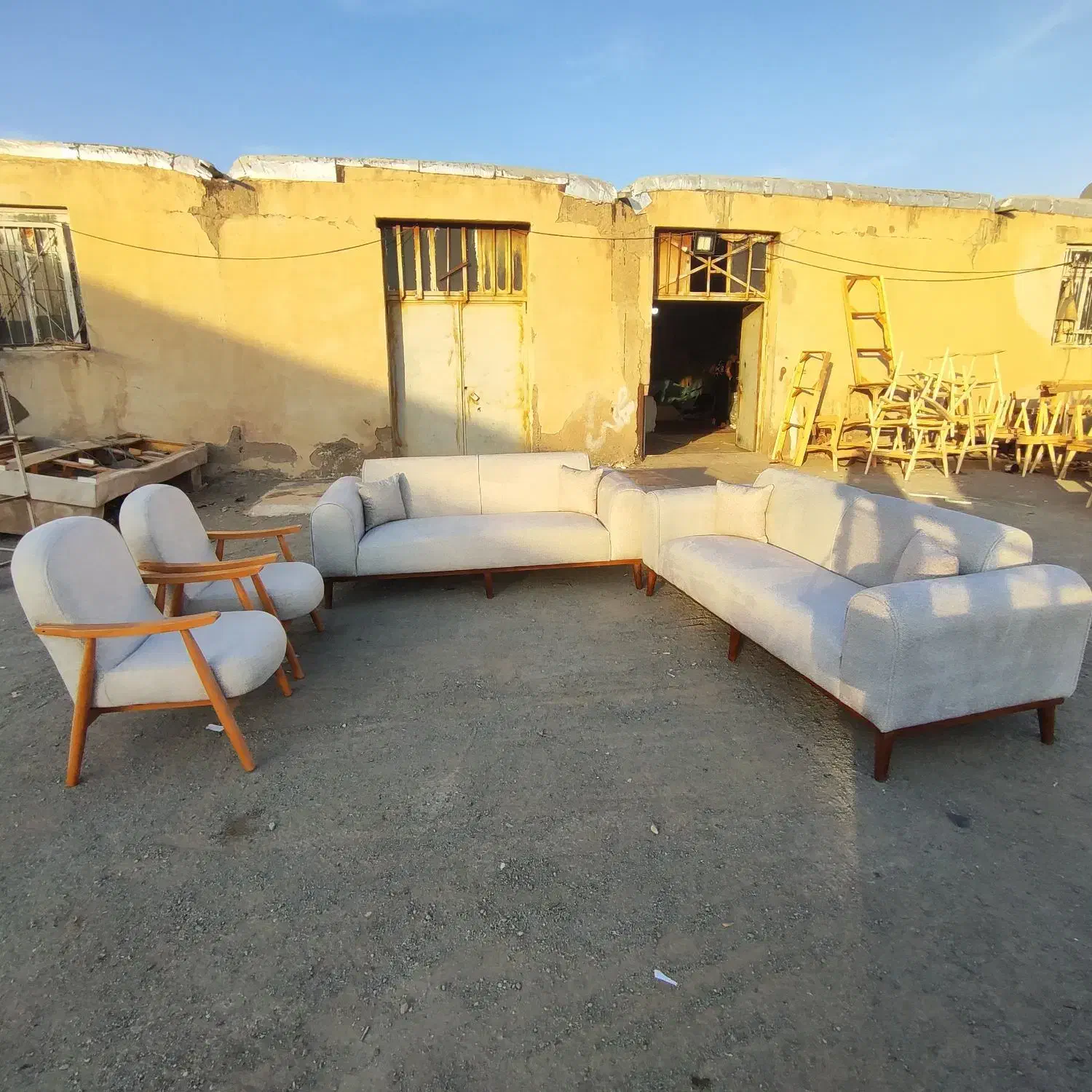 مبل  پارچه لینا قیمت واقعی 3215|مبلمان خانگی و میز عسلی|نظرآباد, رسالت|دیوار