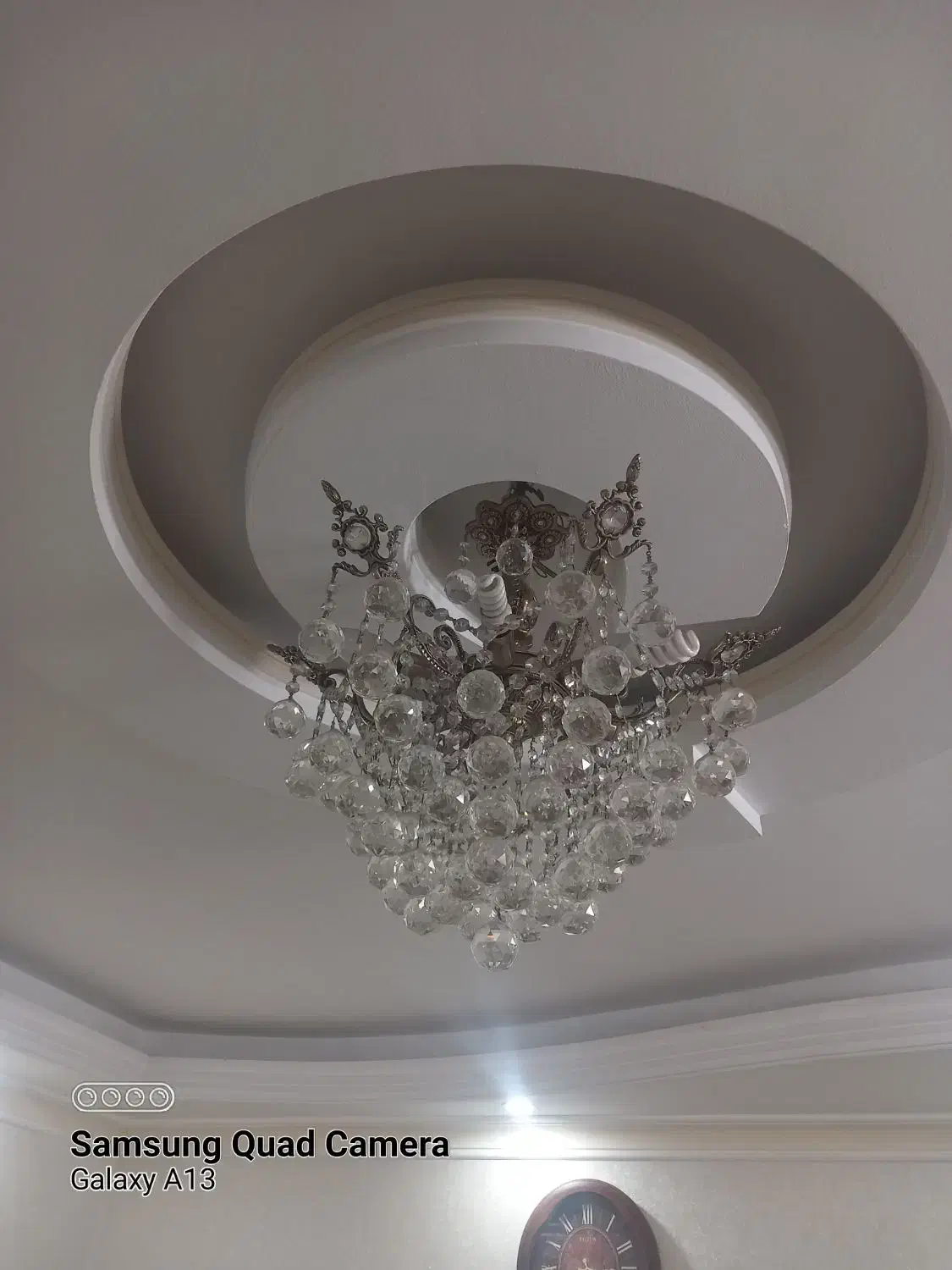 لوستر شش شاخه برنز|لوستر و چراغ آویز|تهران, افسریه شمالی|دیوار