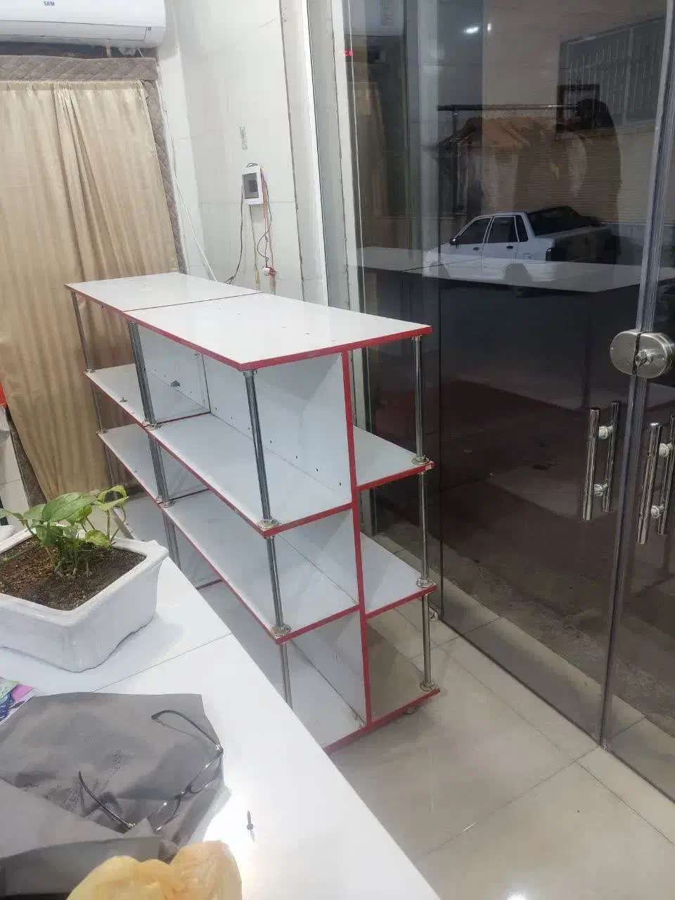 قفسه فروشگاه|کتابخانه، شلف، قفسه‌های دیواری|فولادشهر, B4|دیوار