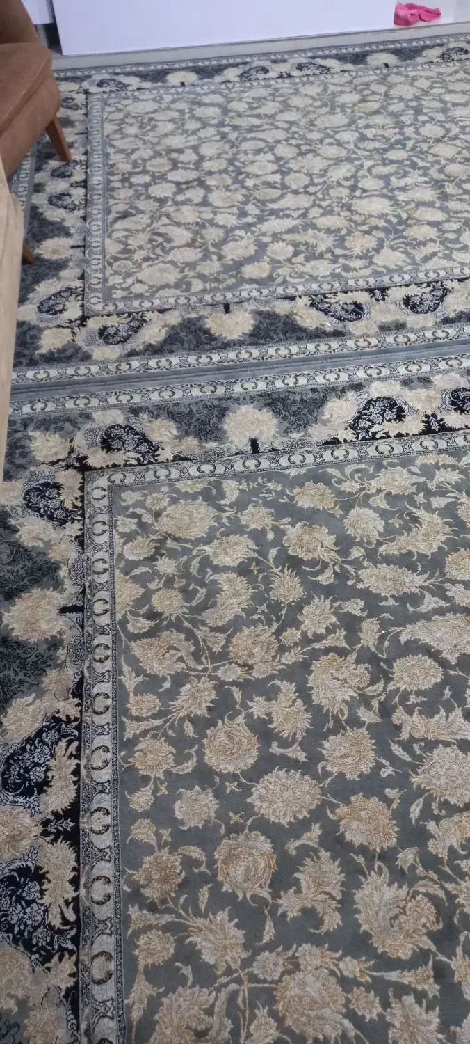 دو تخته فرش ۹ متری کاملا سالم ۷۰۰شانه|فرش|شهریار, شهرک بهاران (ویره)|دیوار