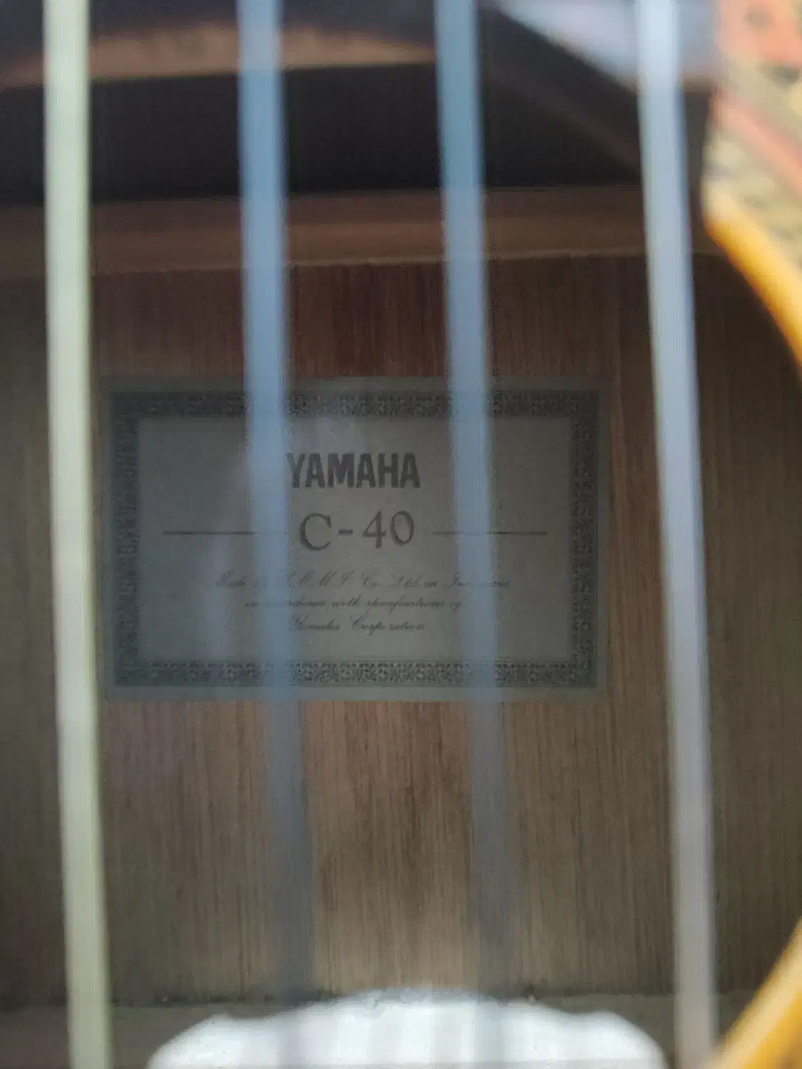 گیتار c40 اصلی با خرک استخان|گیتار، بیس، امپلیفایر|کرمانشاه, |دیوار