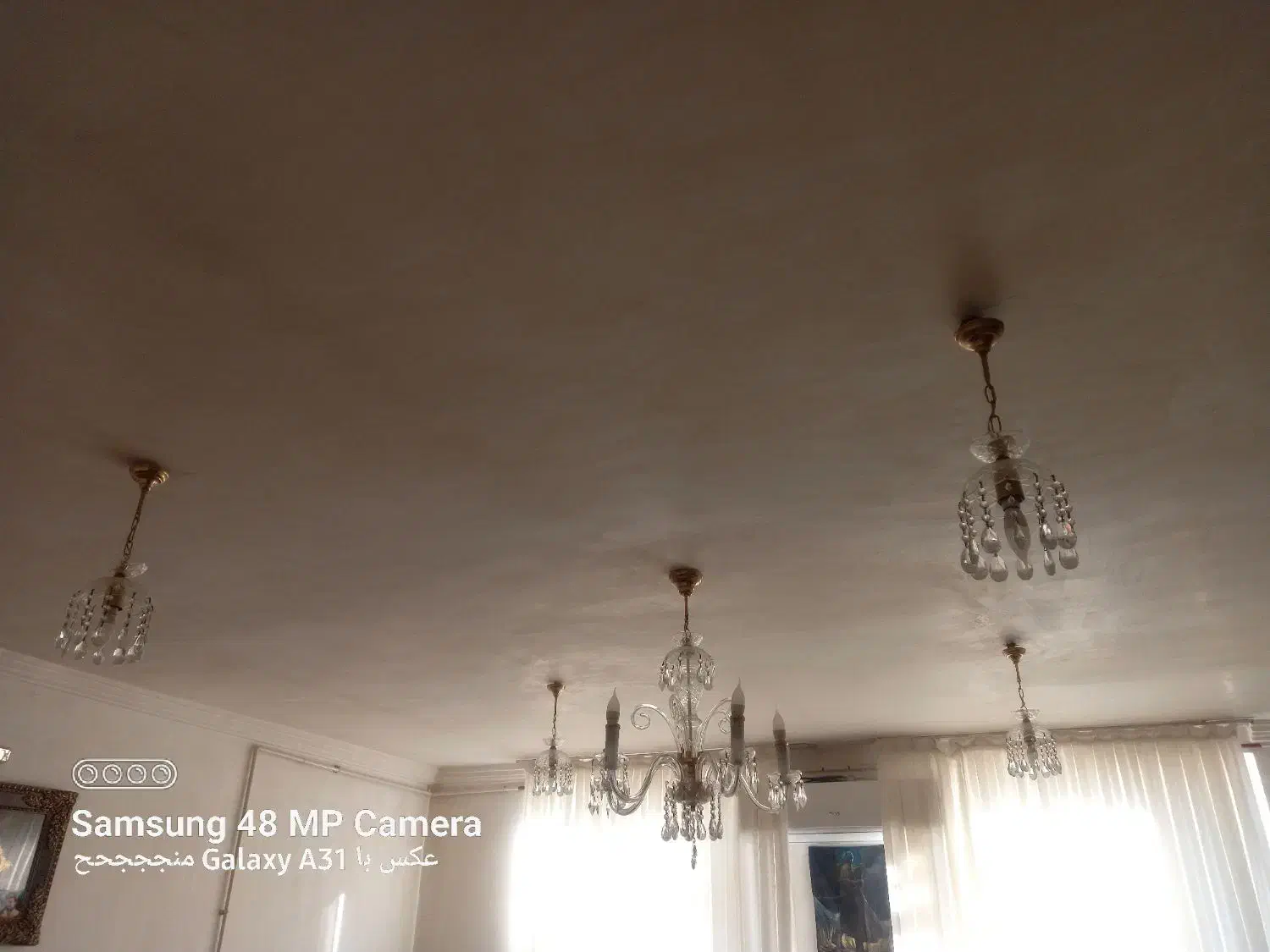 لوستر|لوستر و چراغ آویز|همدان, |دیوار