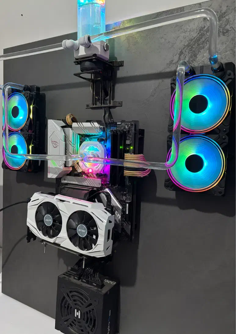 سیستم وال مانت کاستوم واتر کولینگ|رایانه رومیزی|تهران, شهرک ولیعصر جنوبی|دیوار