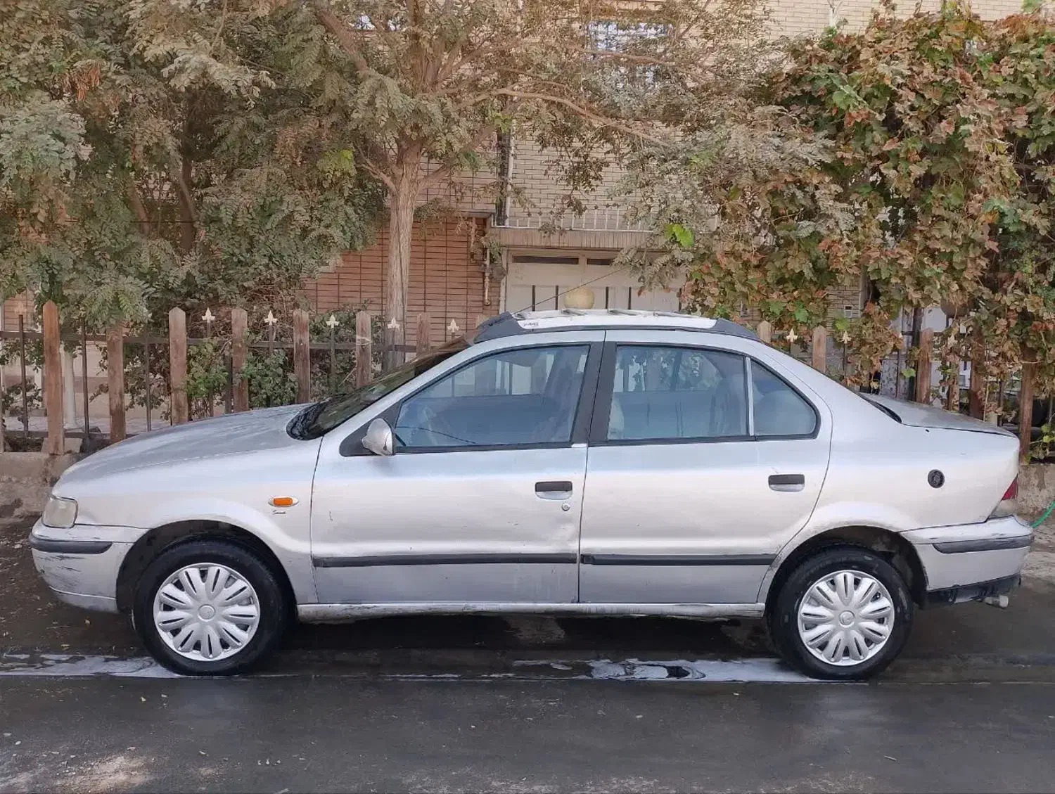 سمند نقره ای مدل ۸۲  دوگانه سوز *قیمت مقطوع|خودرو سواری و وانت|اصفهان, حصه شمالی|دیوار