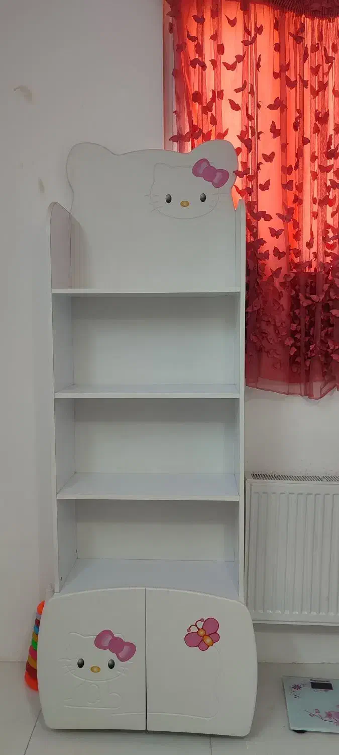 کتابخانه طرح کیتی|کتابخانه، شلف، قفسه‌های دیواری|شیراز, درکی|دیوار
