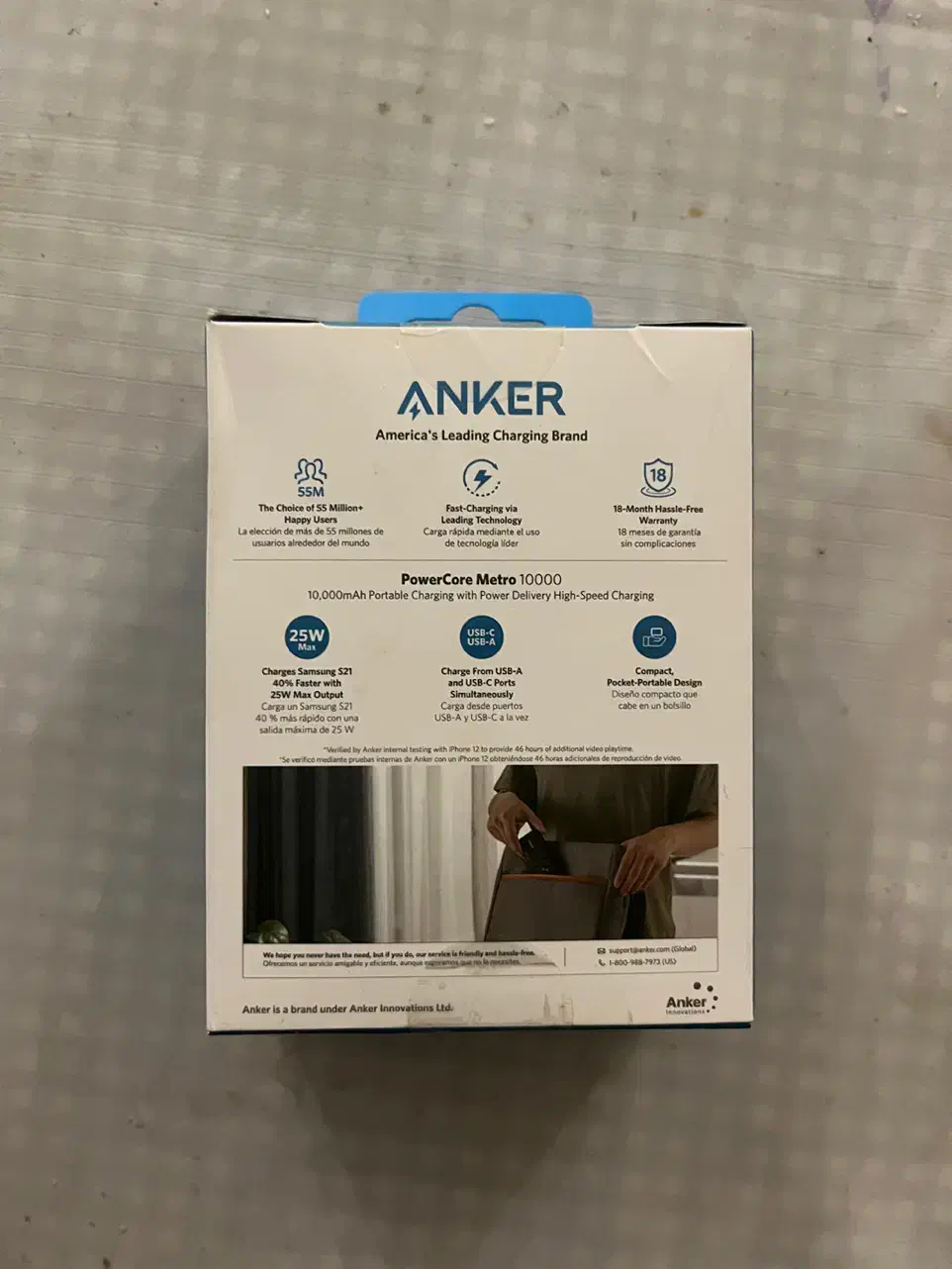 پاور بانک انکر 10000 a1246|لوازم جانبی موبایل و تبلت|تبریز, |دیوار