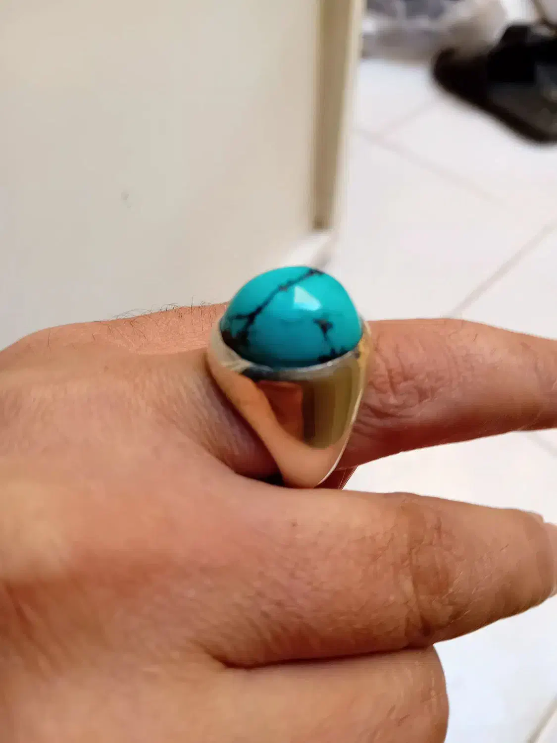 انگشتر فیروزه نیشابور|جواهرات|فردیس, فردیس|دیوار