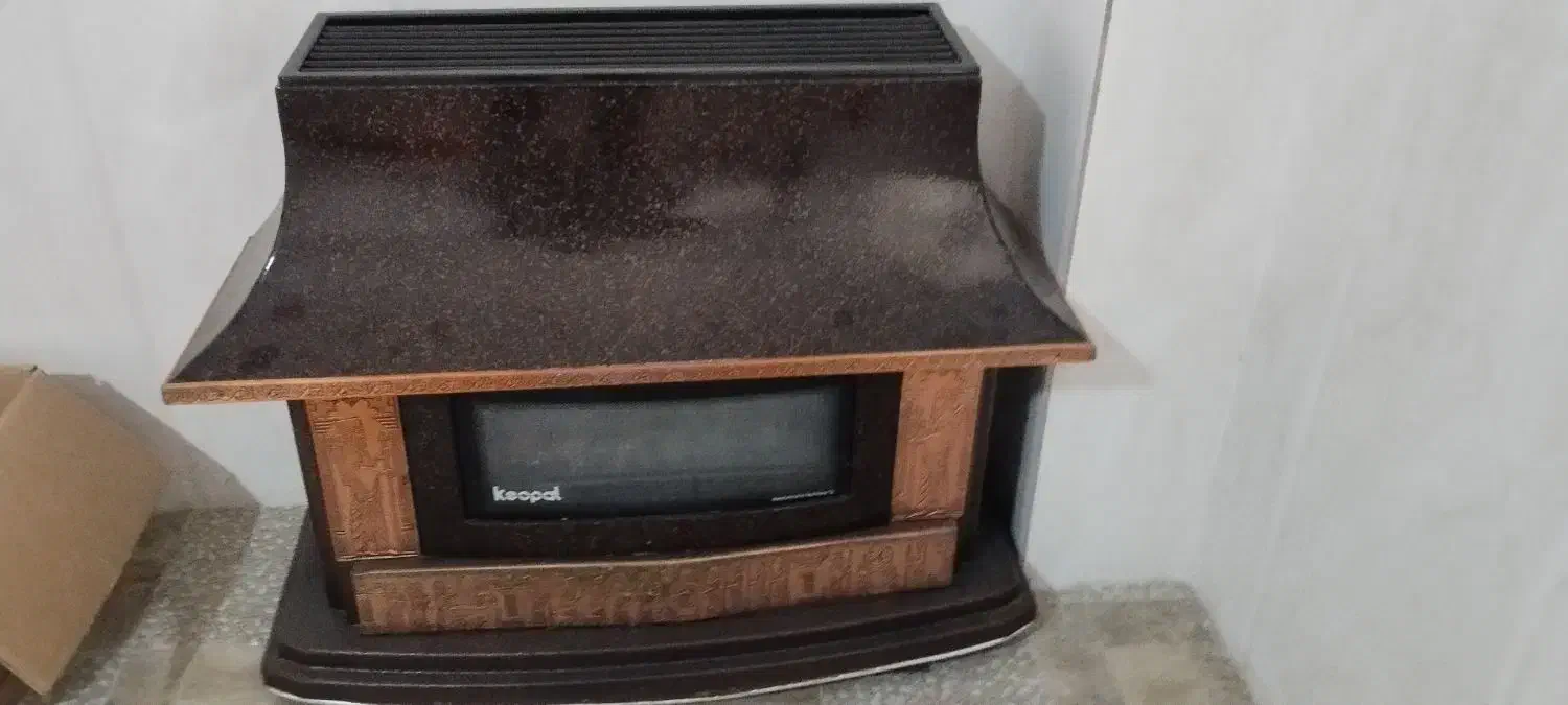 بخاری گازی طرح شومینه|بخاری، هیتر، شومینه|خوی, |دیوار