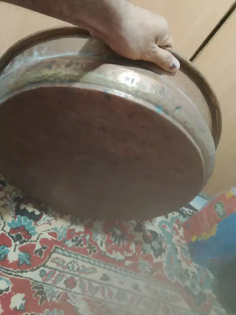 دیگ وکاسه مسی|کلکسیون اشیاء عتیقه|ماهدشت, |دیوار