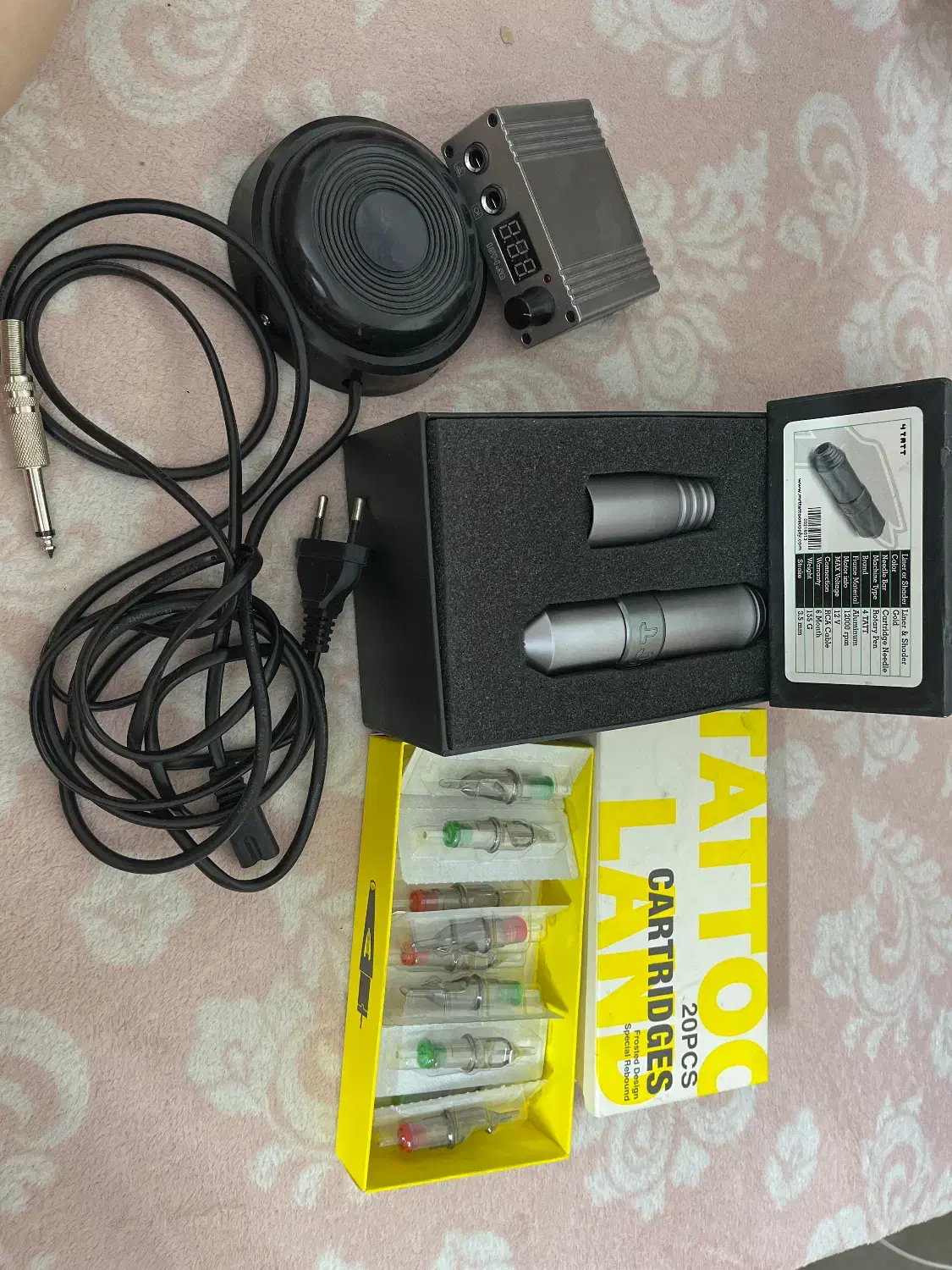 دستگاه تتو و دستگاه استنسیل|آرایشگاه و سالنهای زیبایی|اصفهان, لیمجیر|دیوار