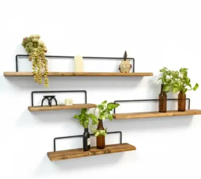 شلف چوبی|کتابخانه، شلف، قفسه‌های دیواری|لنگرود, |دیوار