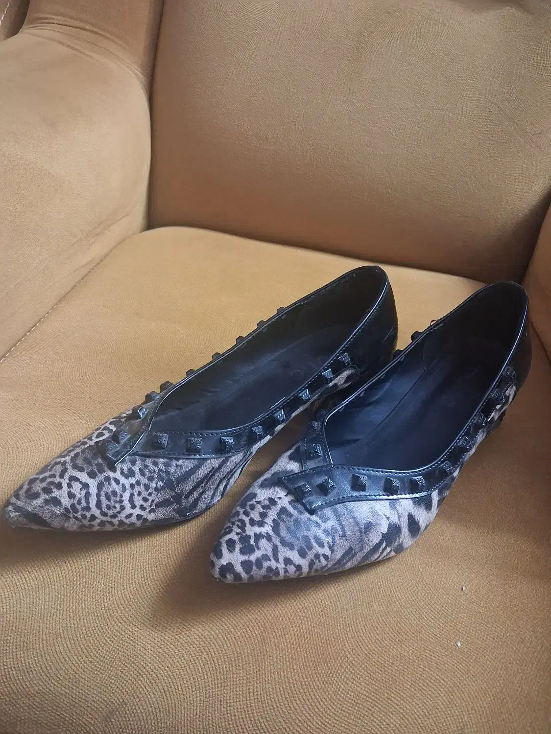 کیف و کفش ست خارجی پلنگی|کیف، کفش، کمربند|قم, حاج زینل|دیوار