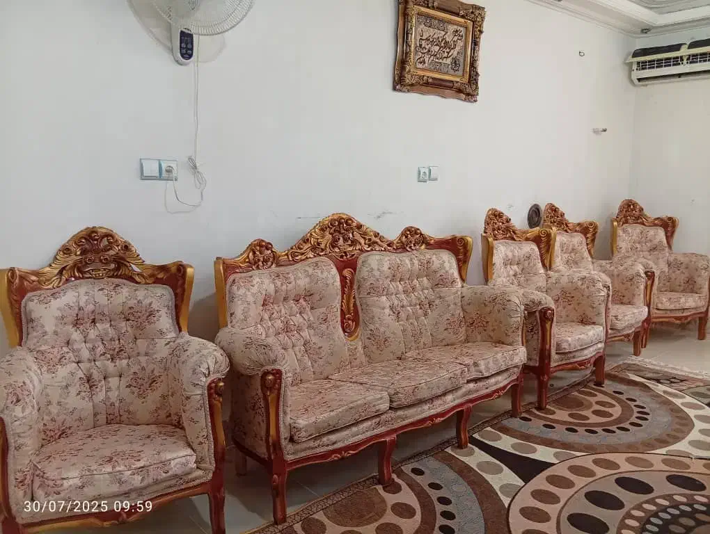 مبل سلطنتی|مبلمان خانگی و میز عسلی|لامرد, |دیوار