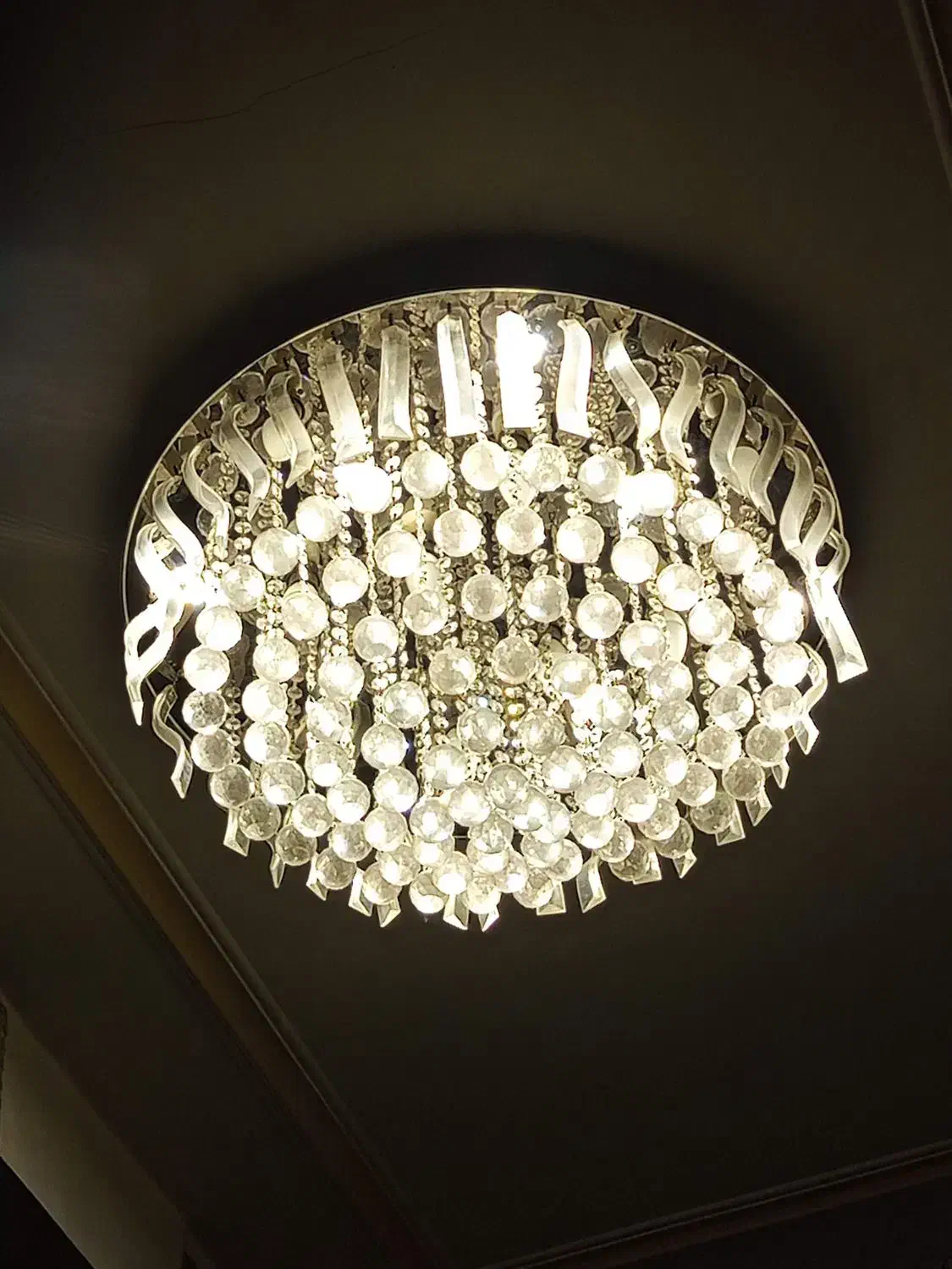 لوستر ۱۸ شعله چشمه نور در حد نو|لوستر و چراغ آویز|اهواز, کیانپارس |دیوار