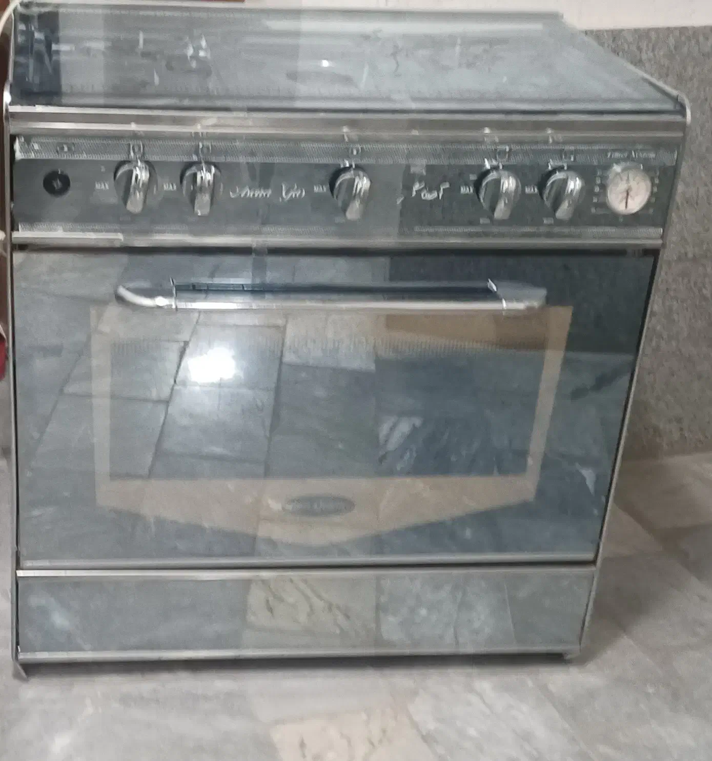 گاز پنج شعله ای طرح فر|اجاق گاز و لوازم برقی پختوپز|فولادشهر, مسکن مهر فولادشهر|دیوار