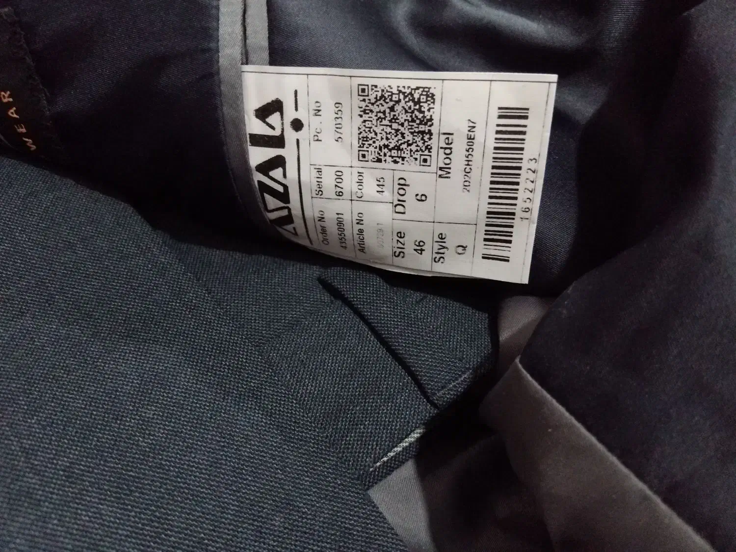 کت وشلوار نونو سایز ۴۶|لباس|نهاوند, |دیوار