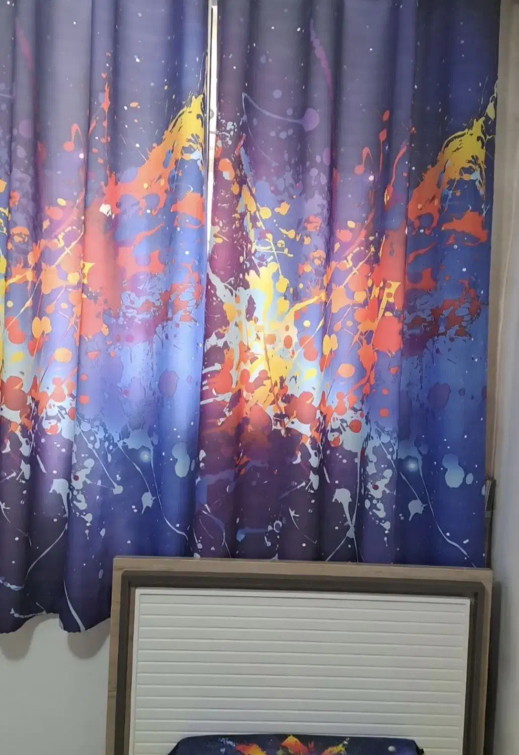 پرده کتان|پرده، رانر، رومیزی|رشت, بازار|دیوار