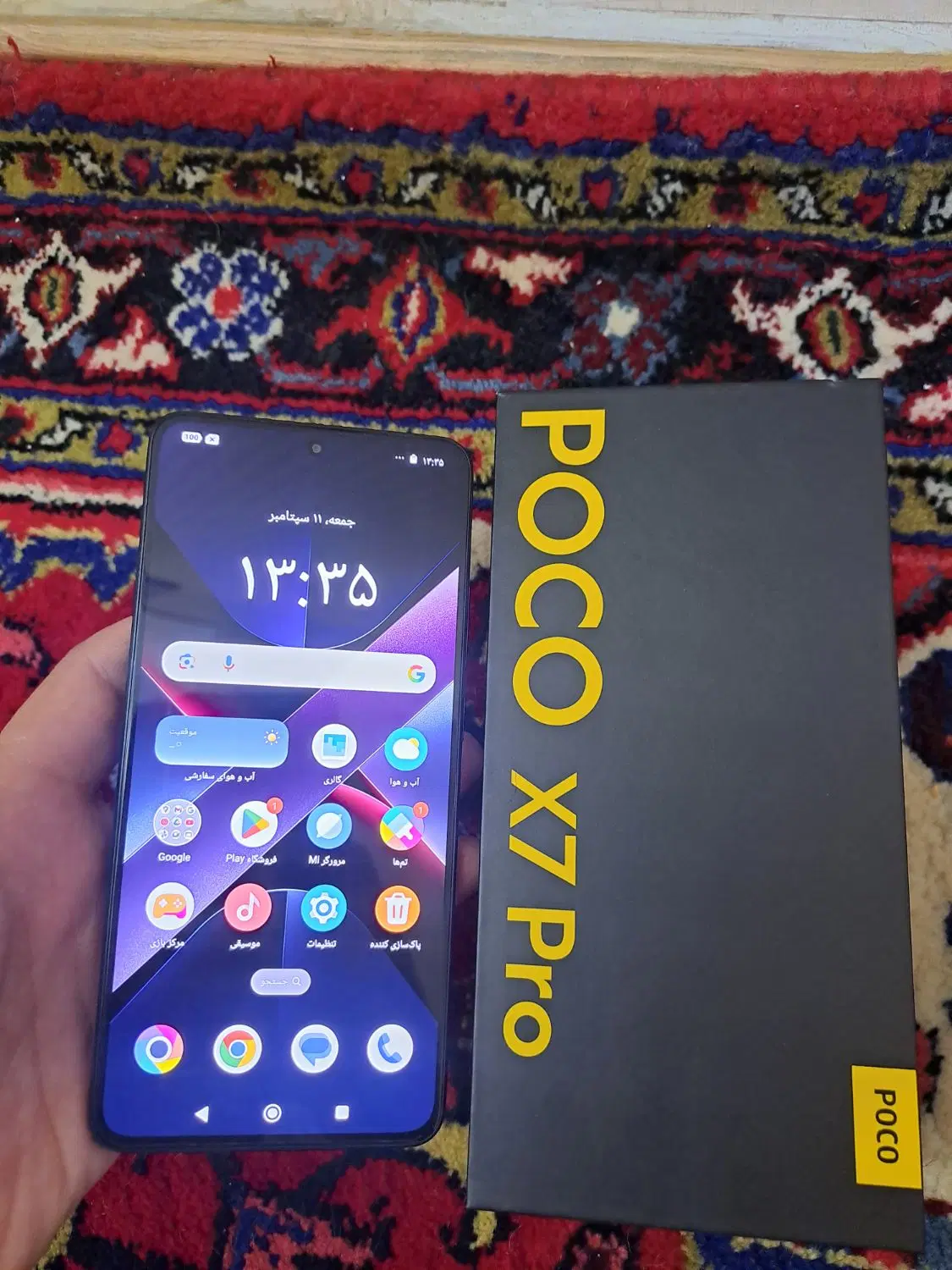 شیایومی پوکو x7 پرو با حافظه 512 و شیائومی mia3|موبایل|تبریز, |دیوار