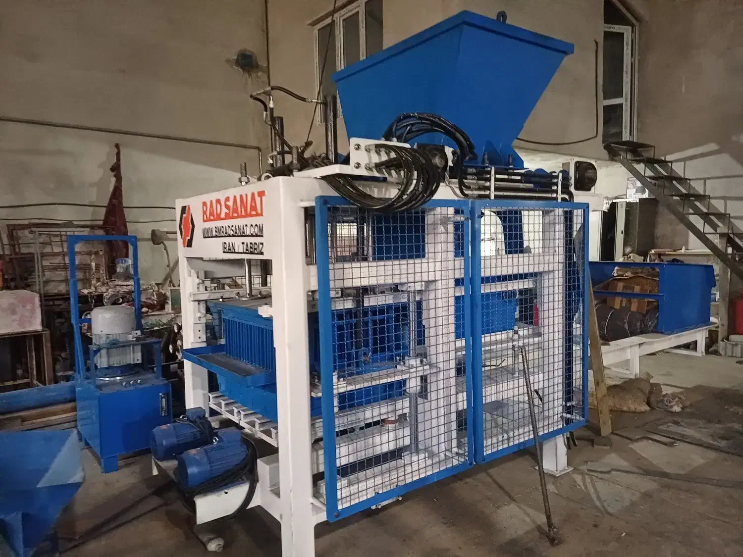 دستگاه بلوک زن و جدول زن|ماشین‌آلات صنعتی|تبریز, |دیوار