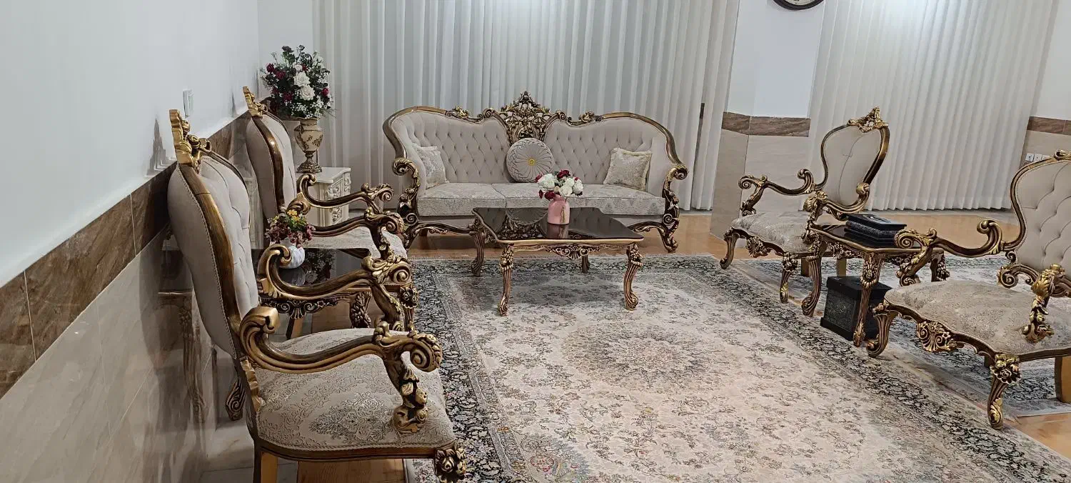 مبل هفت نفره مدل مرجان|مبلمان خانگی و میز عسلی|میانه, |دیوار