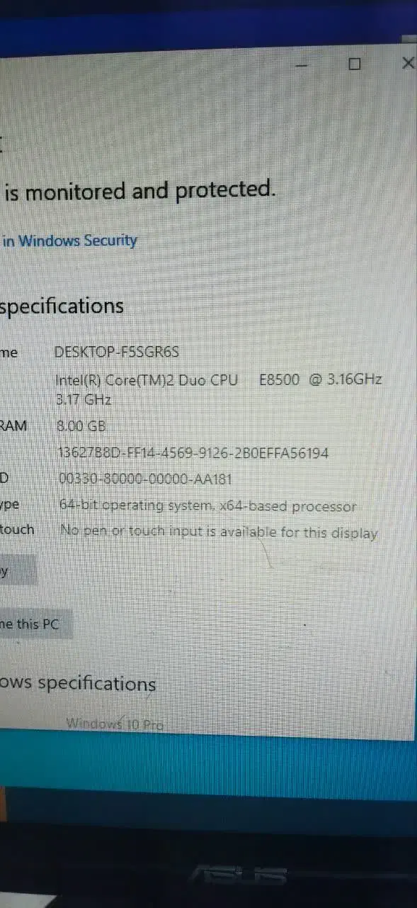 سیستم خانگی نیمه گیمینگ|رایانه رومیزی|خوی, |دیوار