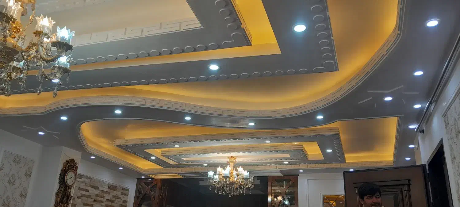 گچکاری وابزارزنی ولکه گیری ونورمخفی تضمینی|خدمات پیشه و مهارت|میاندوآب, |دیوار