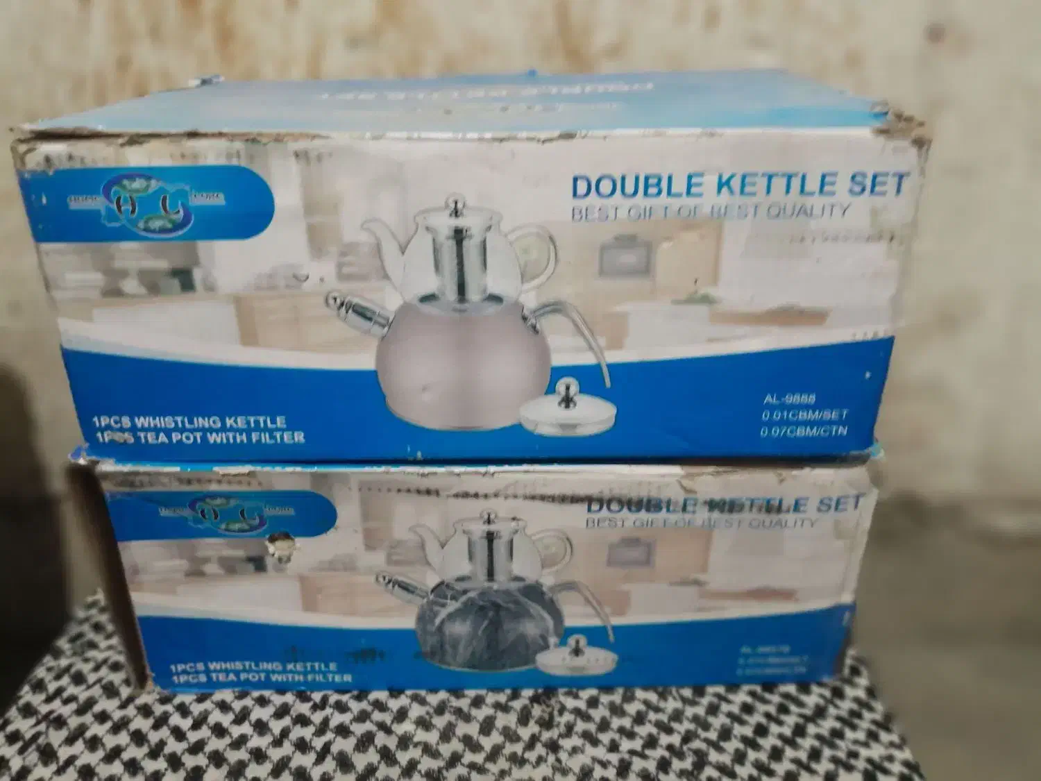 دوعدد کتری قوری نو|قوری، کتری، قهوهساز دستی|اردبیل, |دیوار