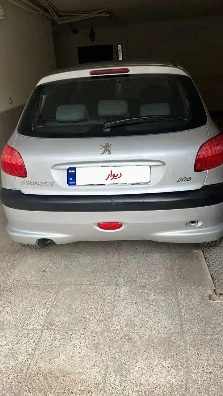 ۲۰۶تیپ۲ بیرنگ|خودرو سواری و وانت|همدان, |دیوار