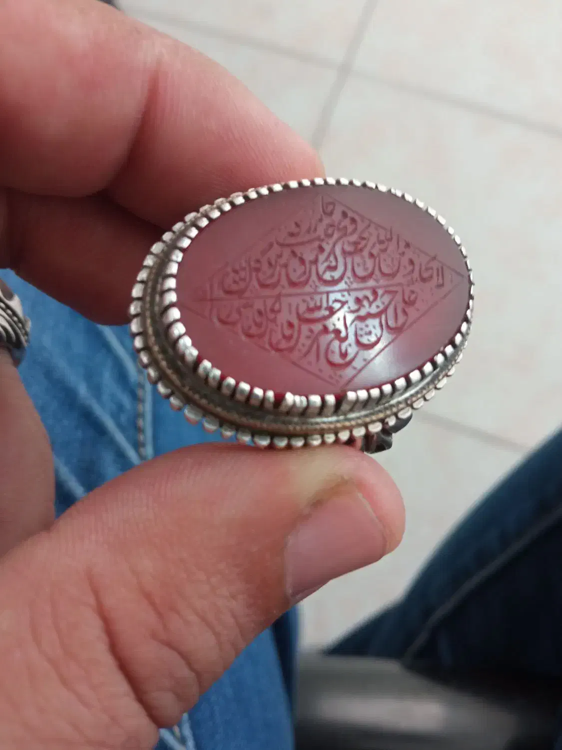 انگشتر عقیق|جواهرات|تبریز, |دیوار