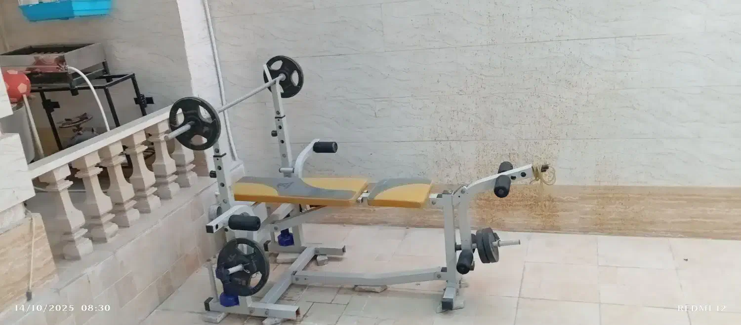 دستگاه ۸ کاره بدنسازی بندر کنگان|تجهیزات ورزشی|بندر کنگان, |دیوار