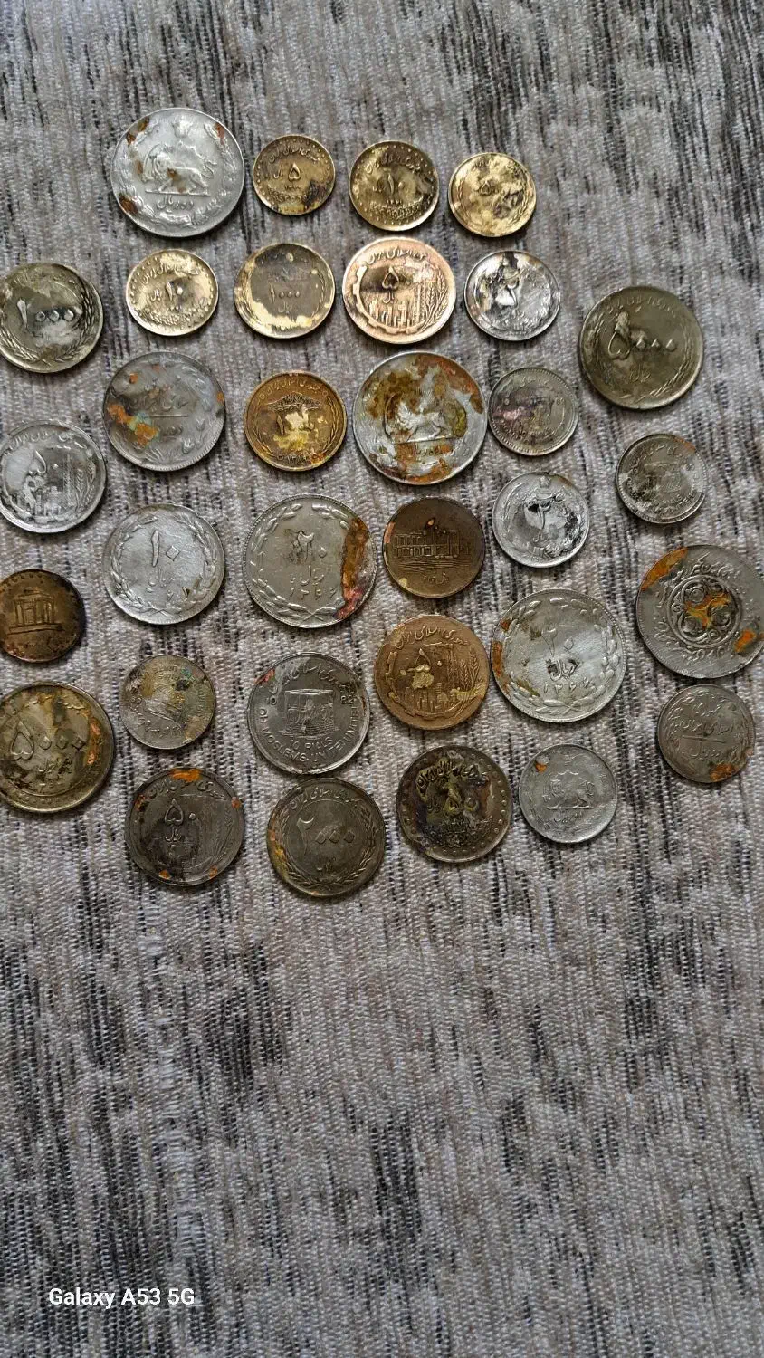 سکه هایه قدیمی|کلکسیون سکه، تمبر، اسکناس|مشکین‌دشت, |دیوار