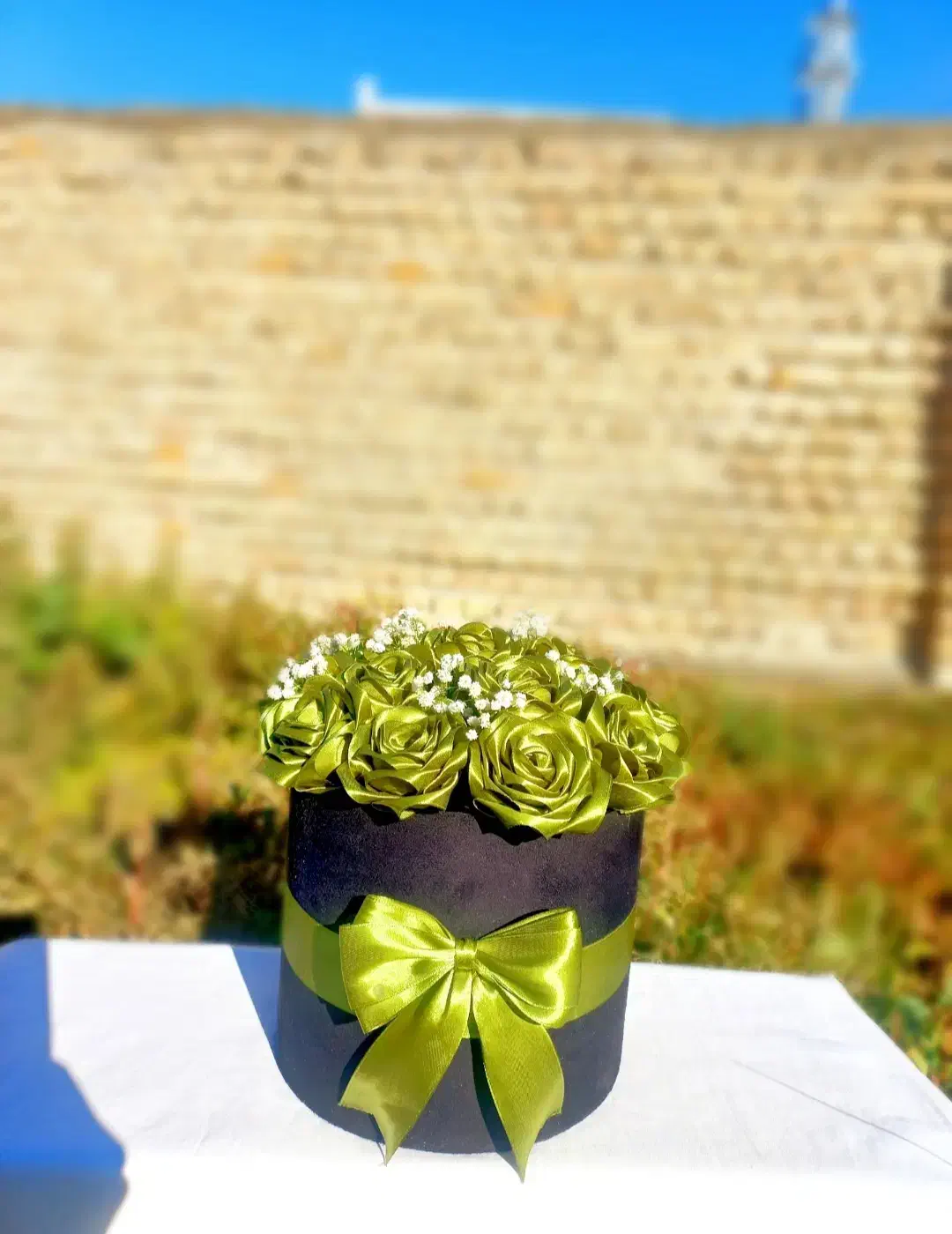 گل روبانی|گل مصنوعی|بندر ترکمن, |دیوار