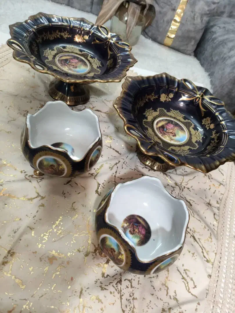 ست آجیل خوری میوه خوری لیلی ومجنون|ظروف سرو و پذیرایی|جیرفت, |دیوار