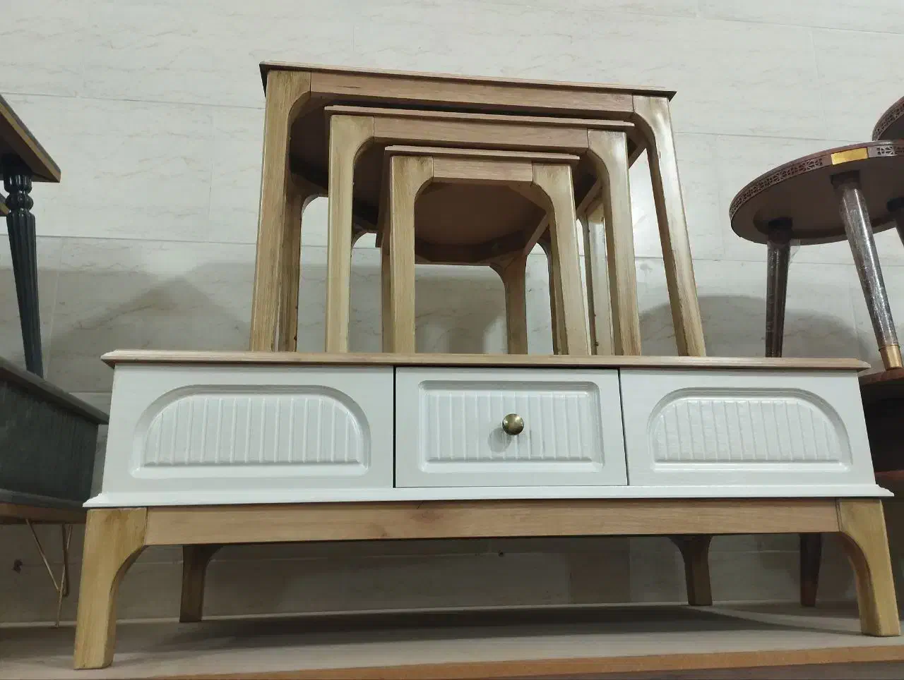 ست آینه کنسول|بوفه، ویترین، کنسول|یزد, |دیوار