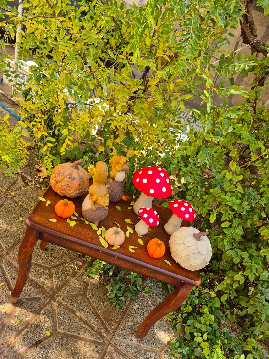 ست مجسمه پاییزی|مجسمه، تندیس، ماکت|مشهد, نیروی هوایی|دیوار