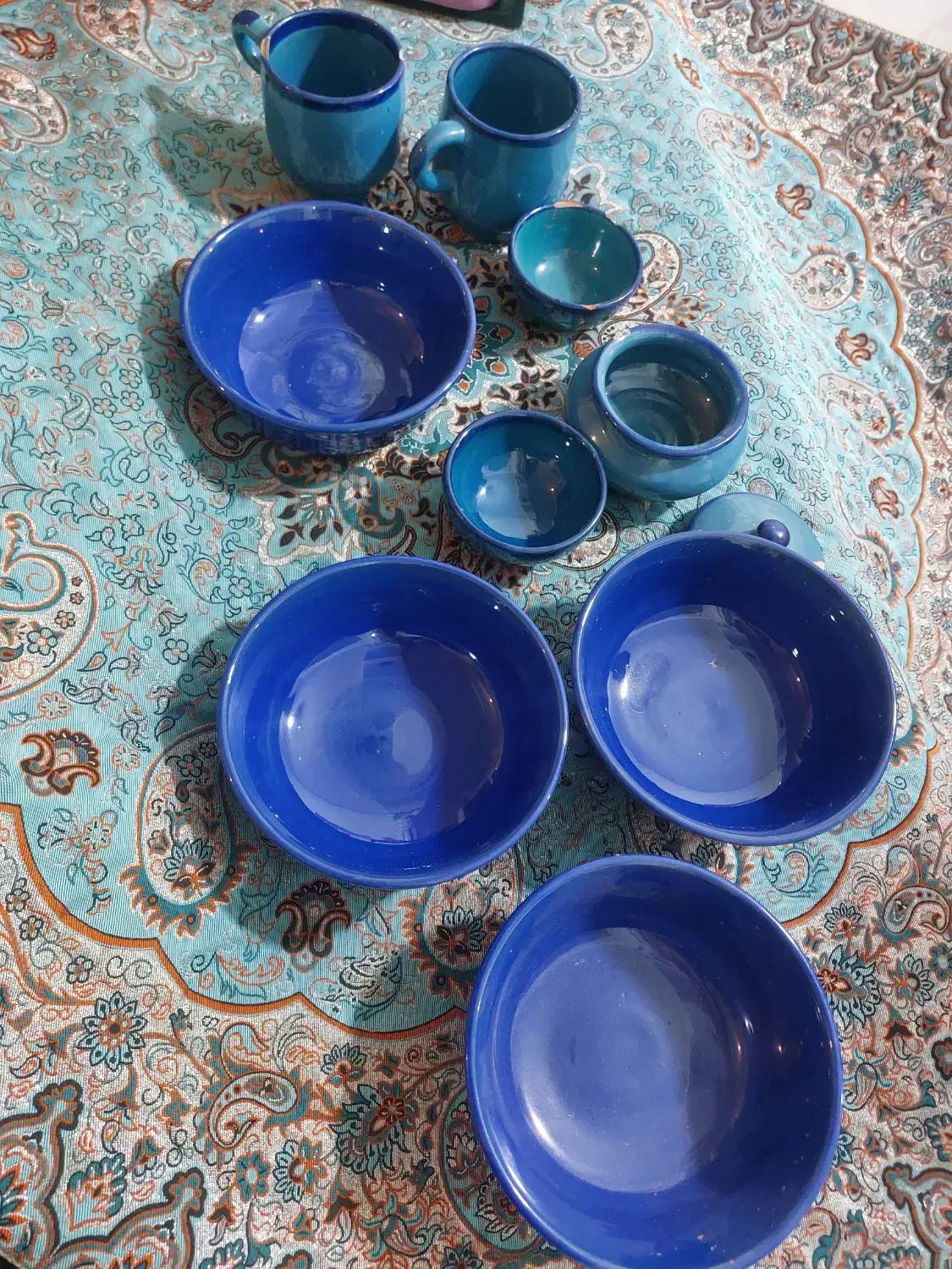 سرویس کاسه سرامیکی|ظروف سرو و پذیرایی|فسا, |دیوار