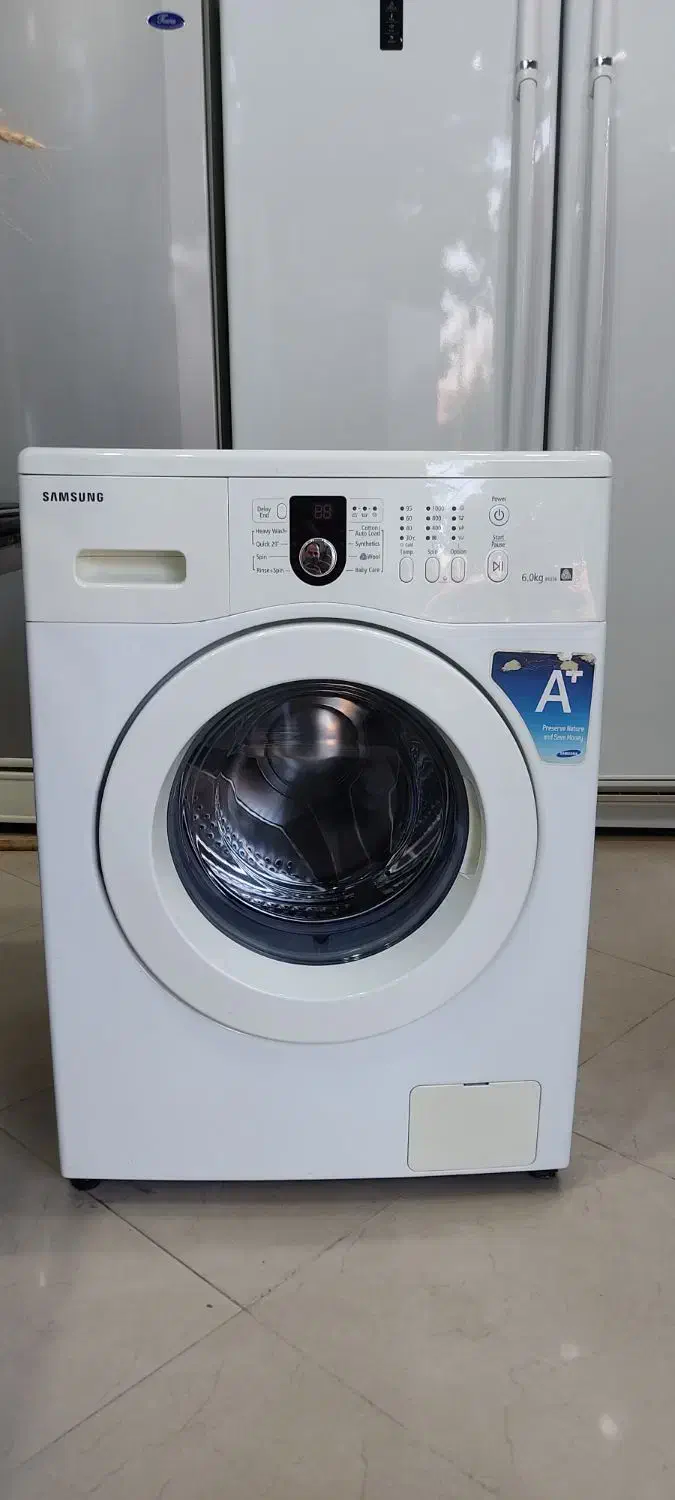 ماشین لباسشویی تمام اتوماتیک 6Kg سامسونگ درحدنو|ماشین لباسشویی و خشککن لباس|بانه, |دیوار