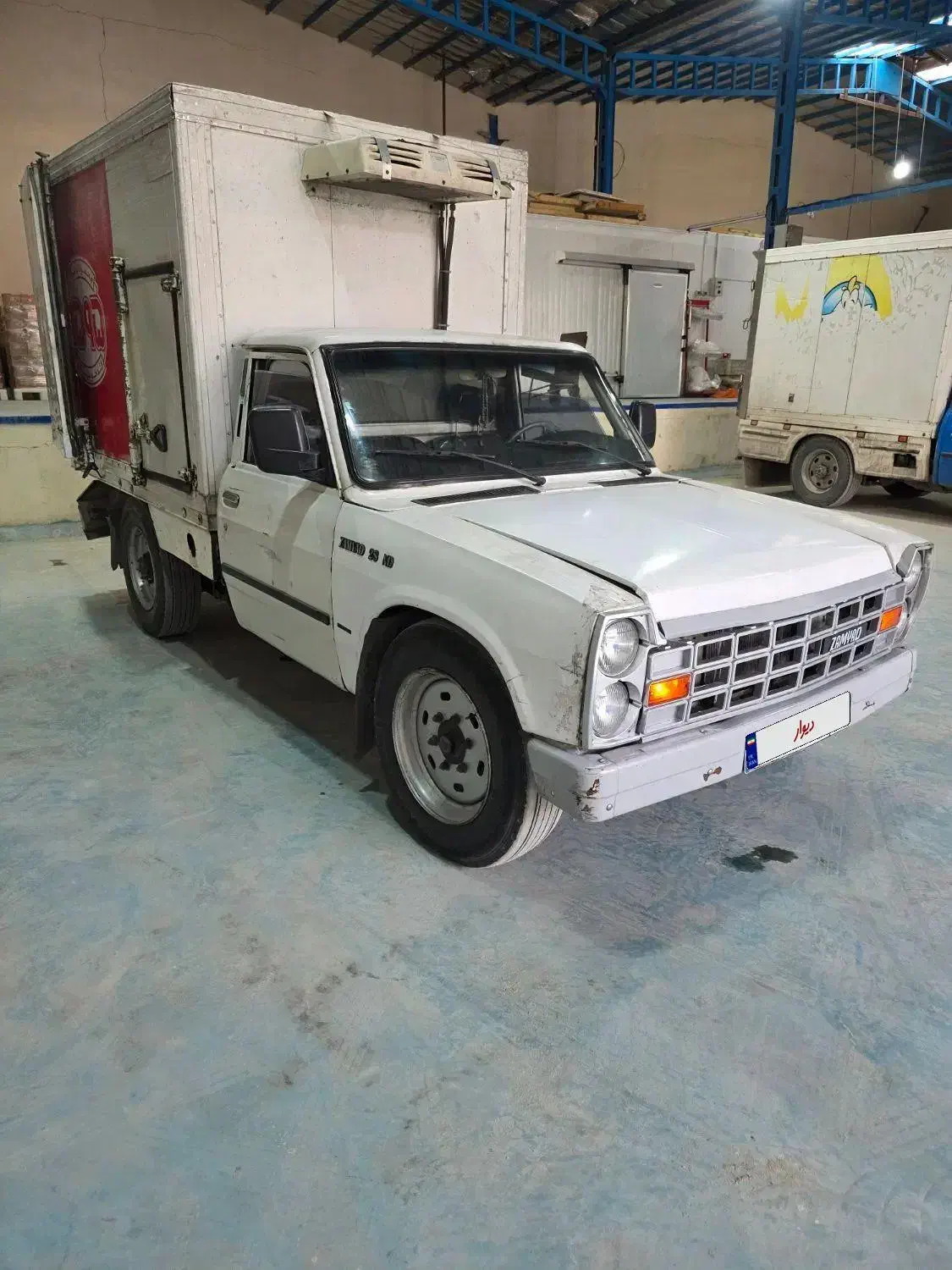 فروش نیسان دیزل یخچال دار|خودرو سواری و وانت|ساری, |دیوار