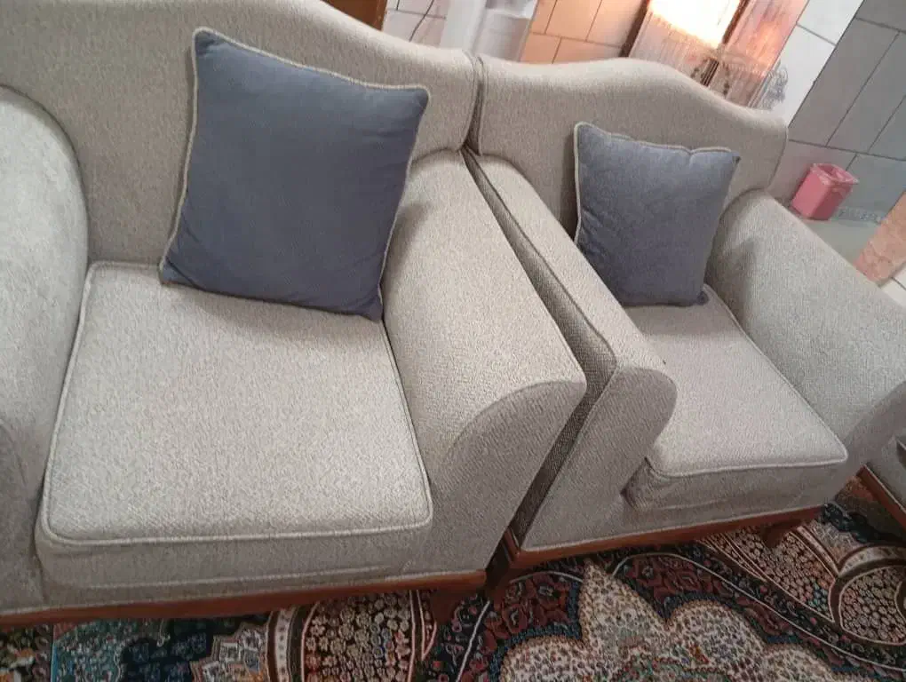 مبل ۹ نفره راحتی|مبلمان خانگی و میز عسلی|میناب, |دیوار