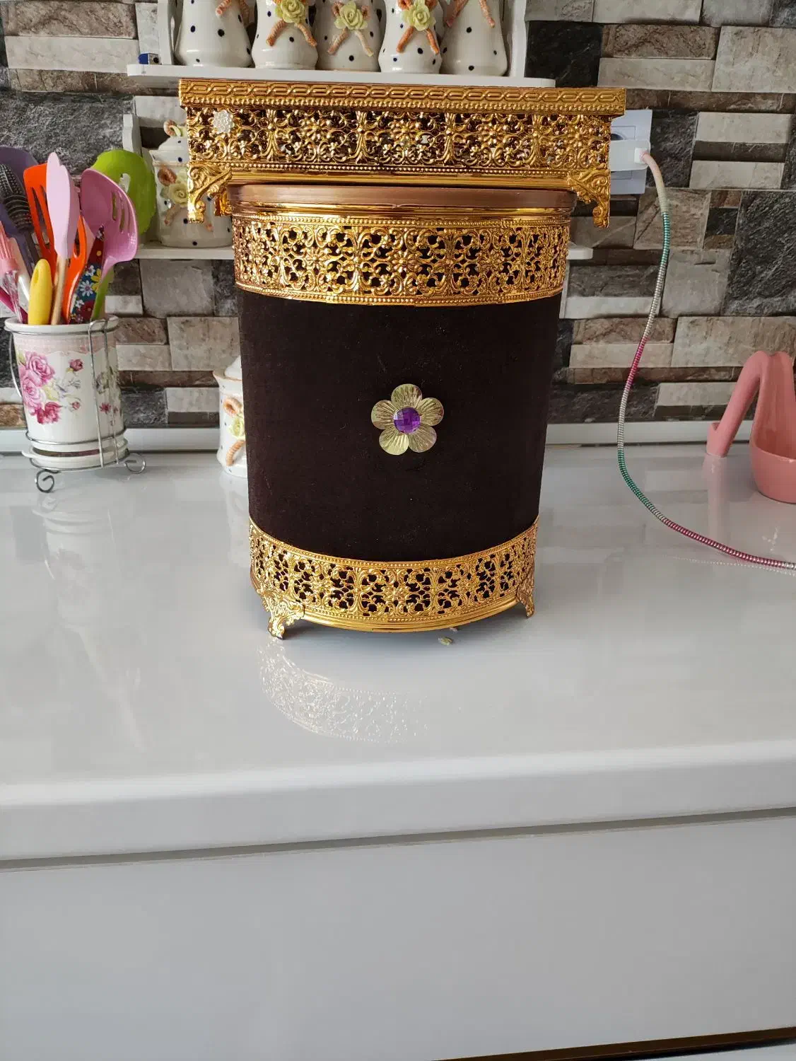سطل آشغال وجا دستمال کاغذی نو نو نو|صنایع دستی و سایر لوازم تزئینی|تهران, مشیریه|دیوار